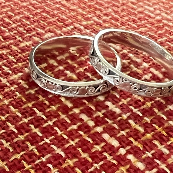 Sterling Silver Stacking Rings - Picture 6 of 9